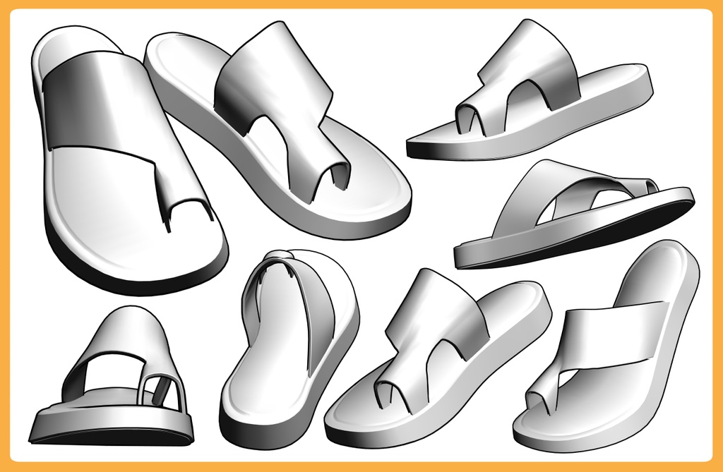 ボリュームソールサンダル