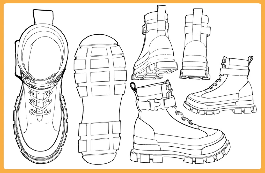 コンバットブーツ