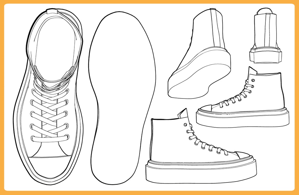 キャンバススニーカー2