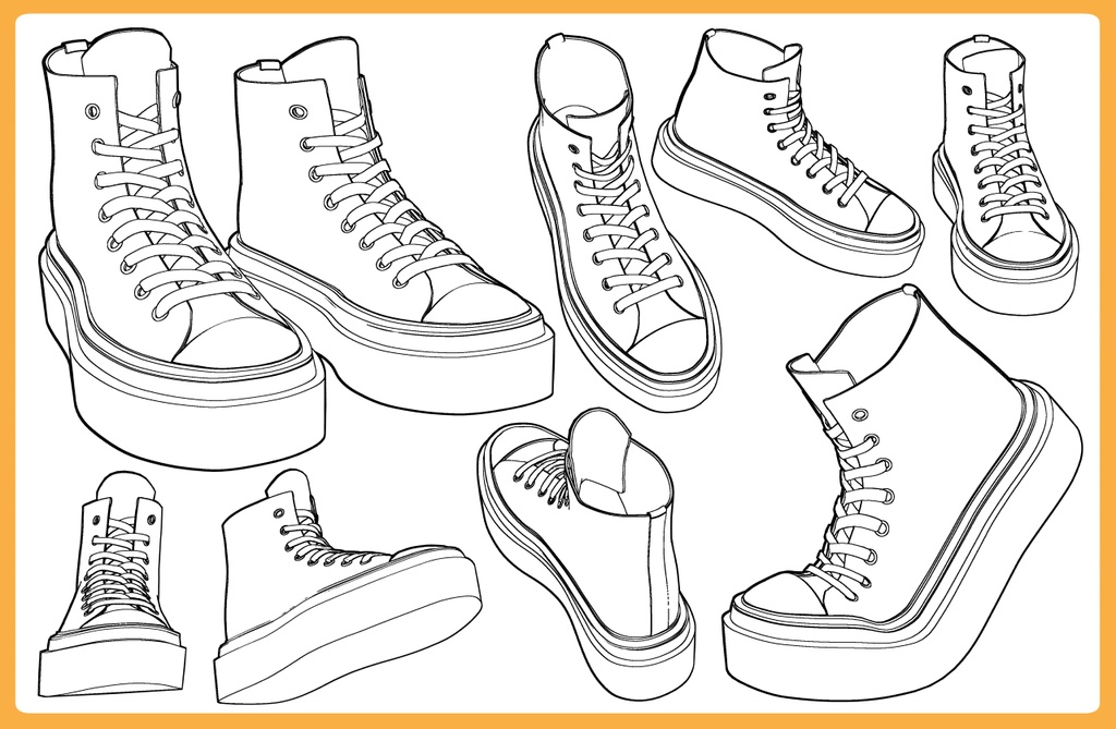 キャンバススニーカー2