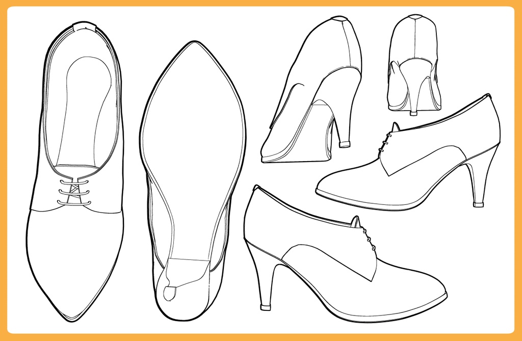 レースアップ ブーティ