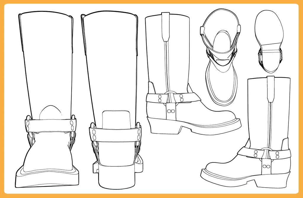 ハーネスブーツ2