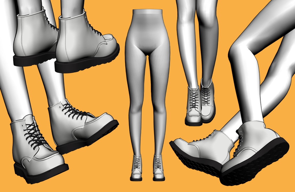 ハンティングブーツ2+下半身