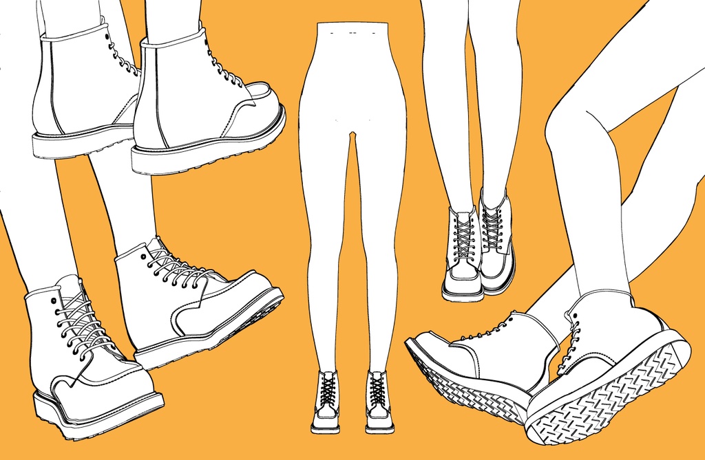 ハンティングブーツ2+下半身