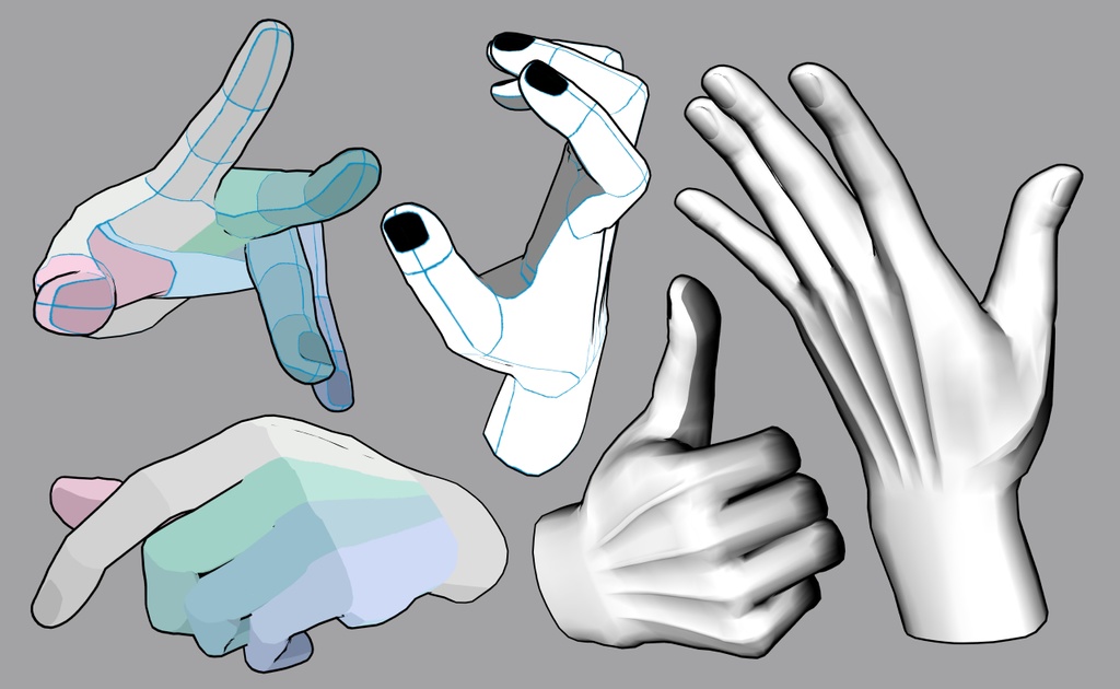 筋張った手 リアル