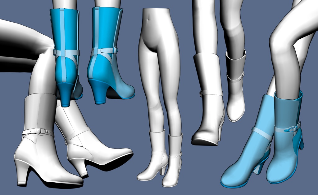 ブーツ31+下半身