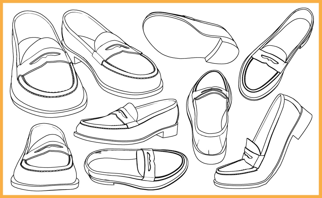 レザーシューズ7 セット