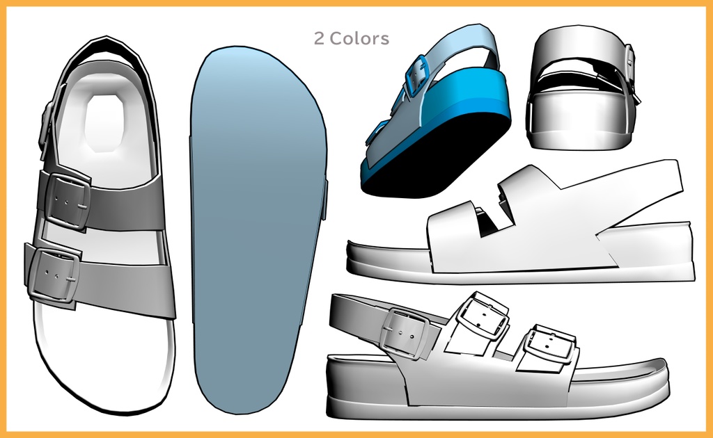 サンダル4 セット