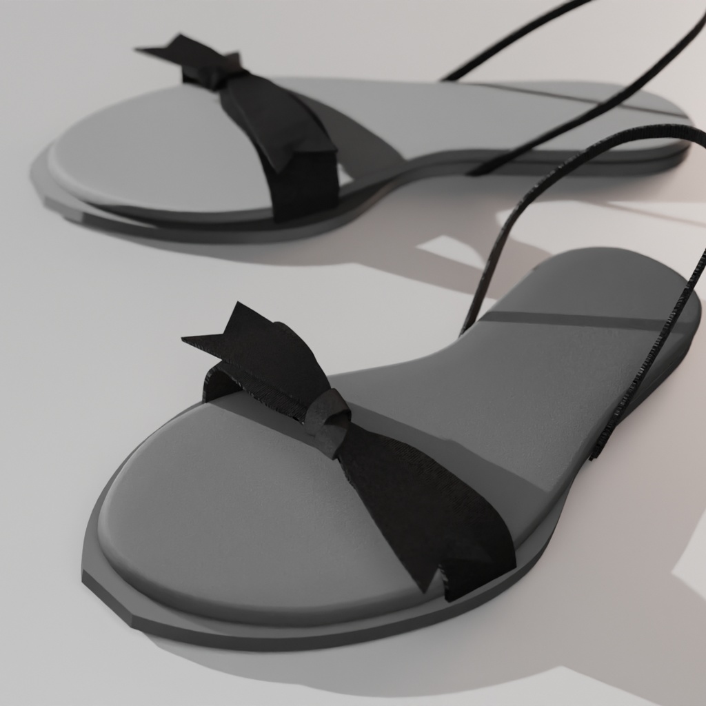 [3D素材] サンダル13