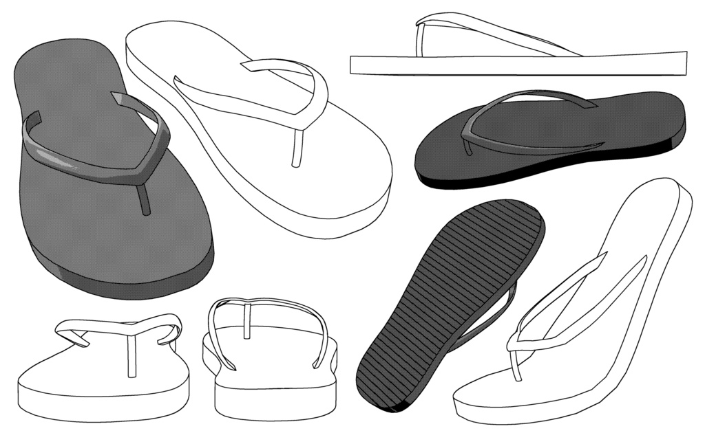 ビーチサンダル PBR