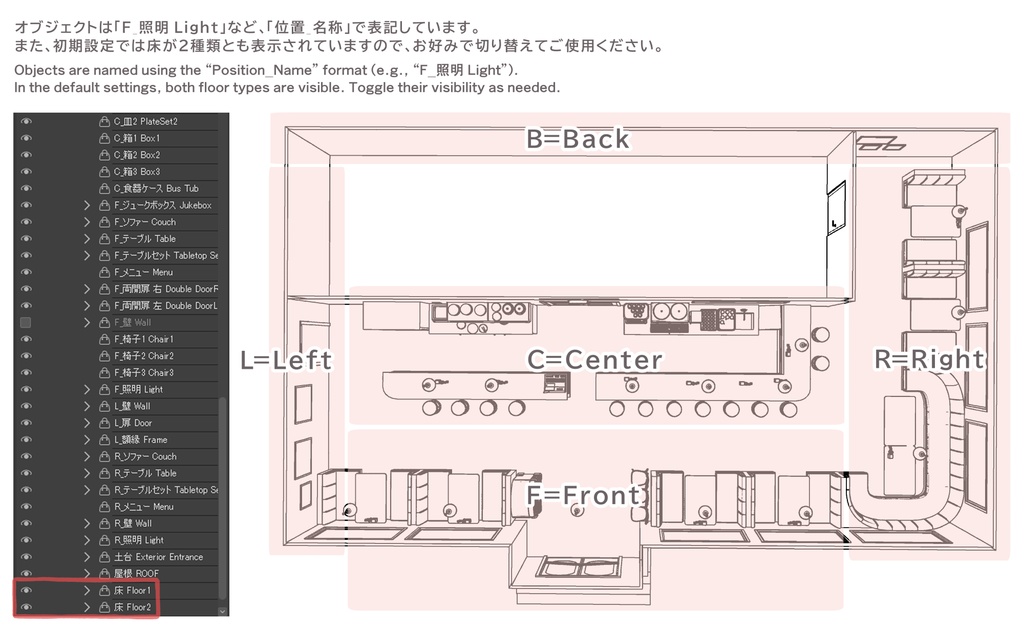 ダイナー PBR Fullset