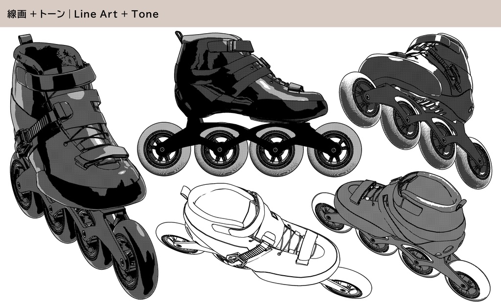 インラインスケート 01|FULLSET