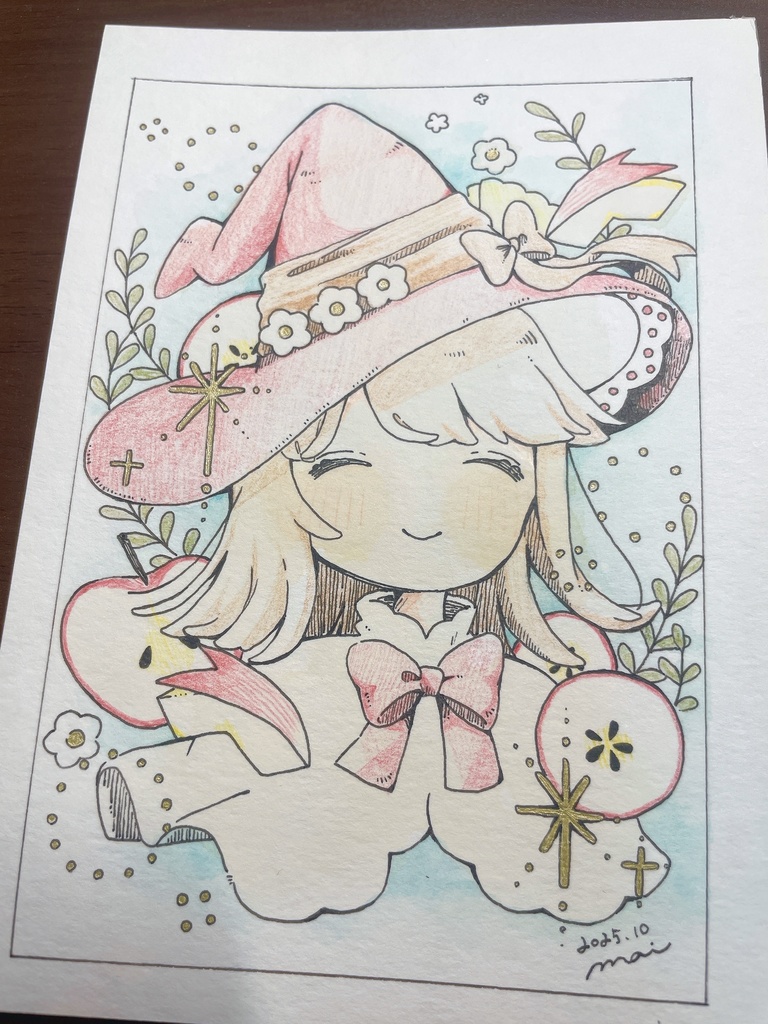 秋魔女さんフレームレス②