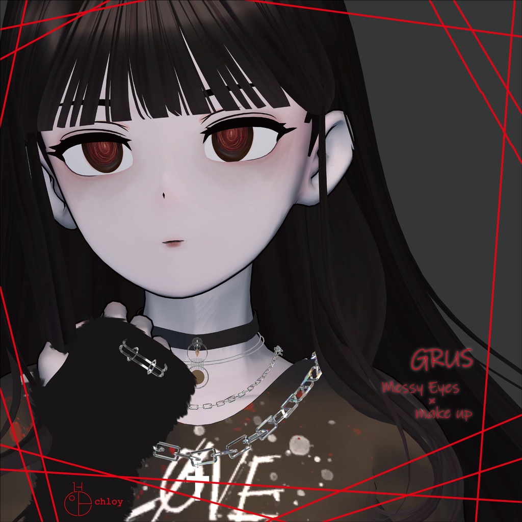 神無月特別な【GRUS】Messy Eyes × Make up