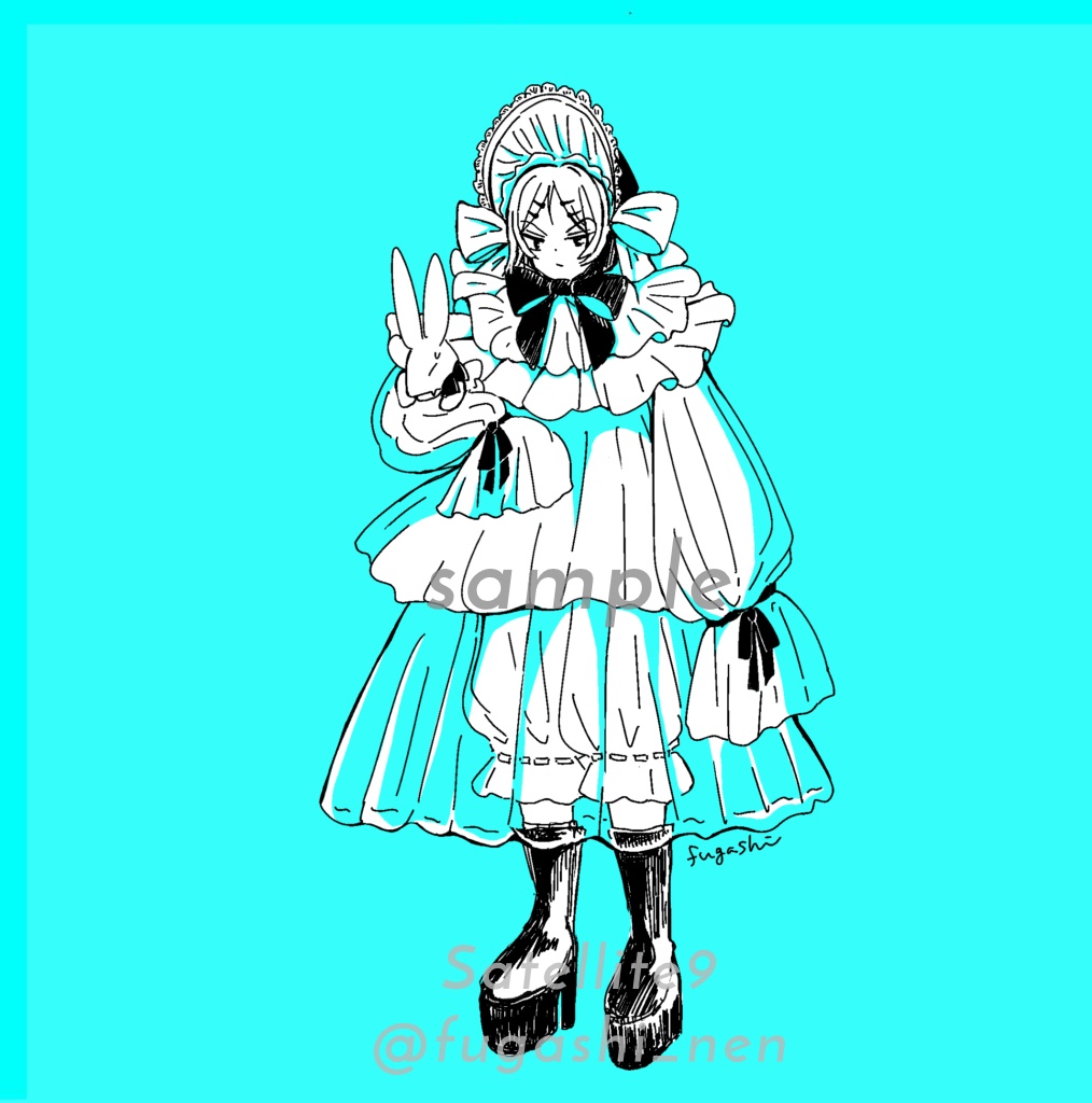 【11/23新刊】INVERSE【イラスト集/ネモミツ】