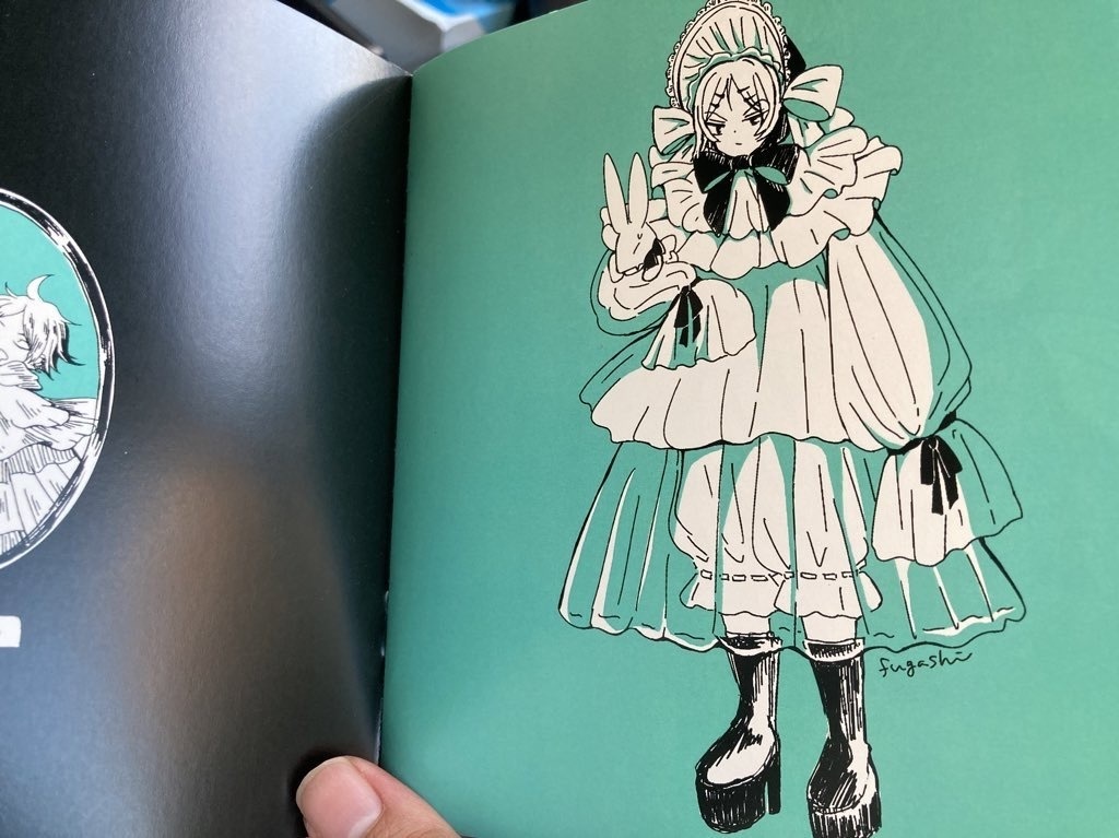 【11/23新刊】INVERSE【イラスト集/ネモミツ】