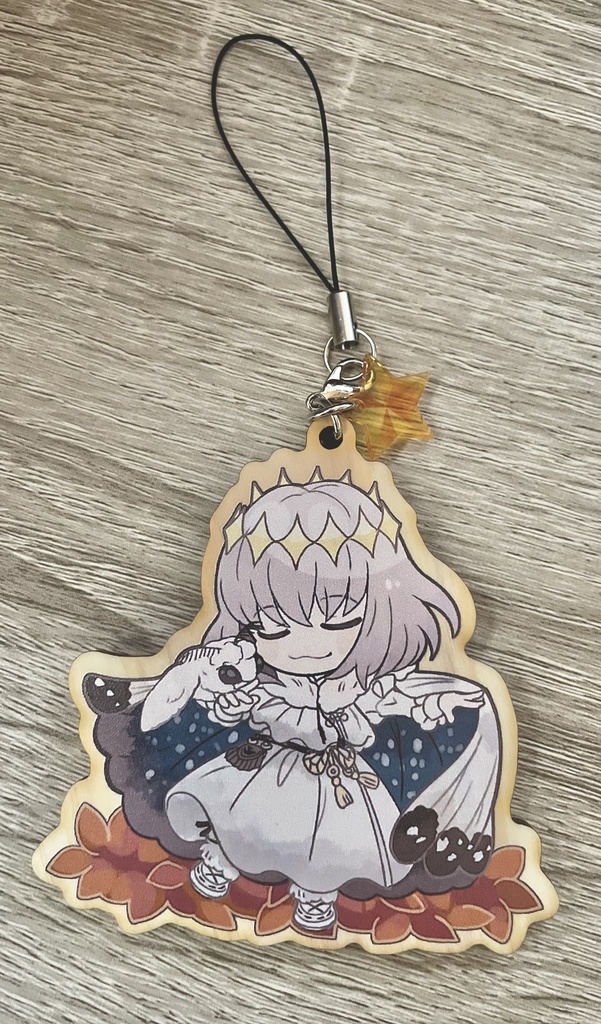 ウッドキーホルダー【オベロン(リバーシブル)】