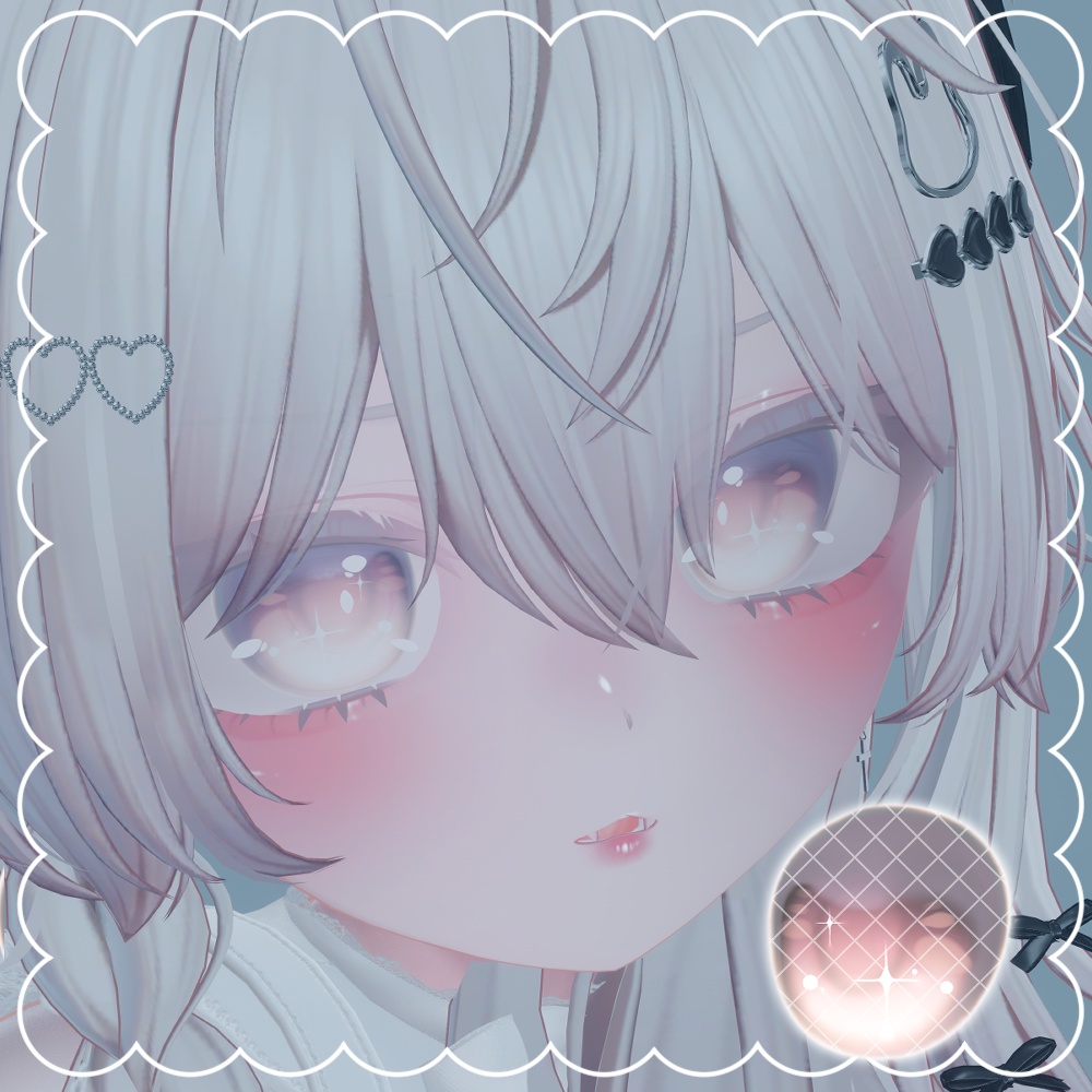 【2アバター対応】Pure Harmony Eye & マヌカ専用MakeUp texture