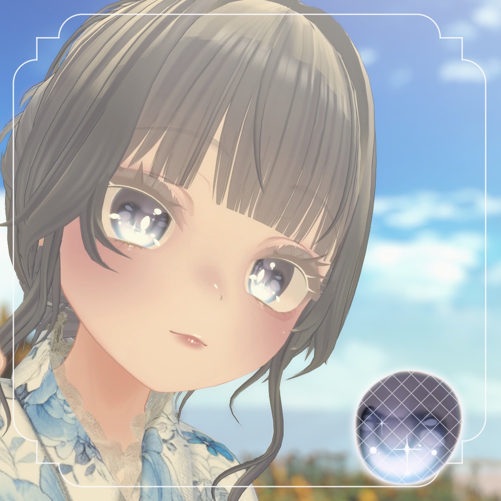 【2アバター対応】Pure Harmony Eye & マヌカ専用MakeUp texture