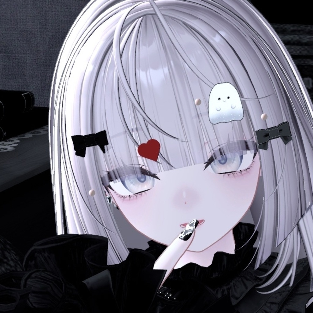 【無料/Free】おばけヘアアクセセット 缩略图 2