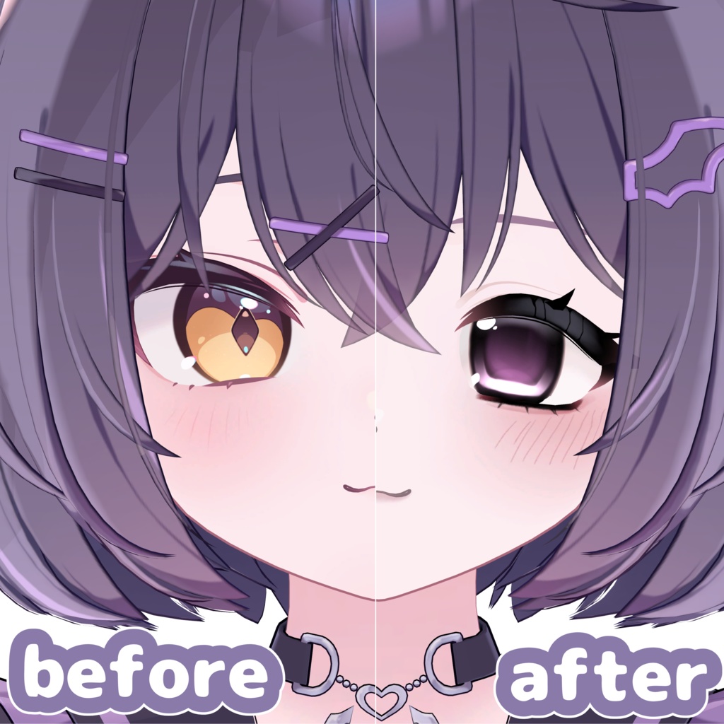 【24時間限定無料】Twilight sick love Eye&MakeUp Texture 【ショコラ専用】blendshape,EyeBrow mask付