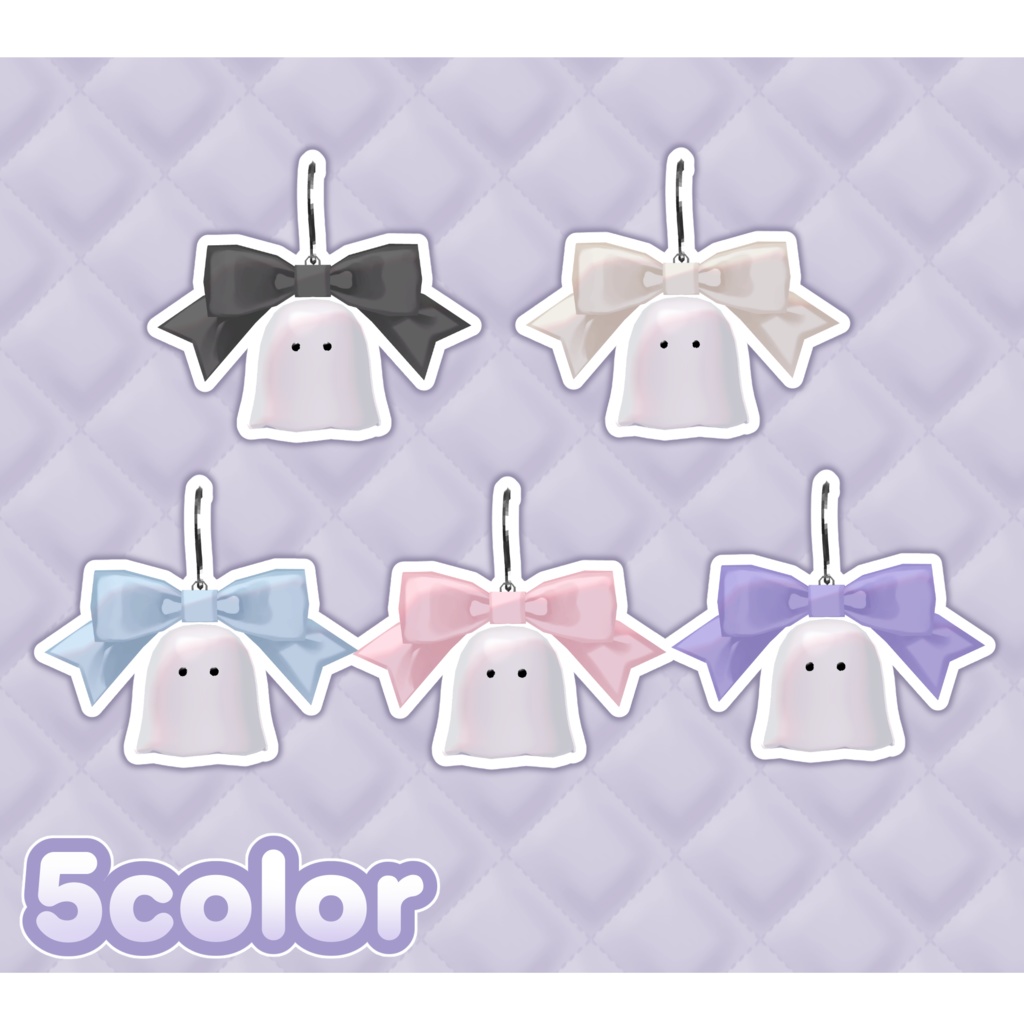 【~1/31まで販売記念セール】ゆれる!おばけピアス