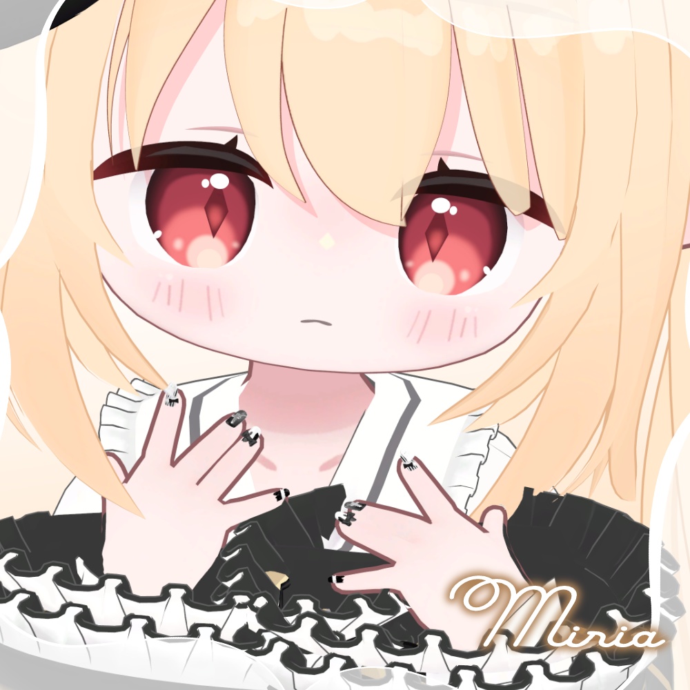 【~6/12 追加対応記念SALE】obake nail 【6アバター対応】