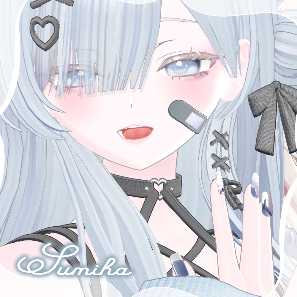 【~6/27まで!追加対応記念SALE】obake nail 【7アバター対応】
