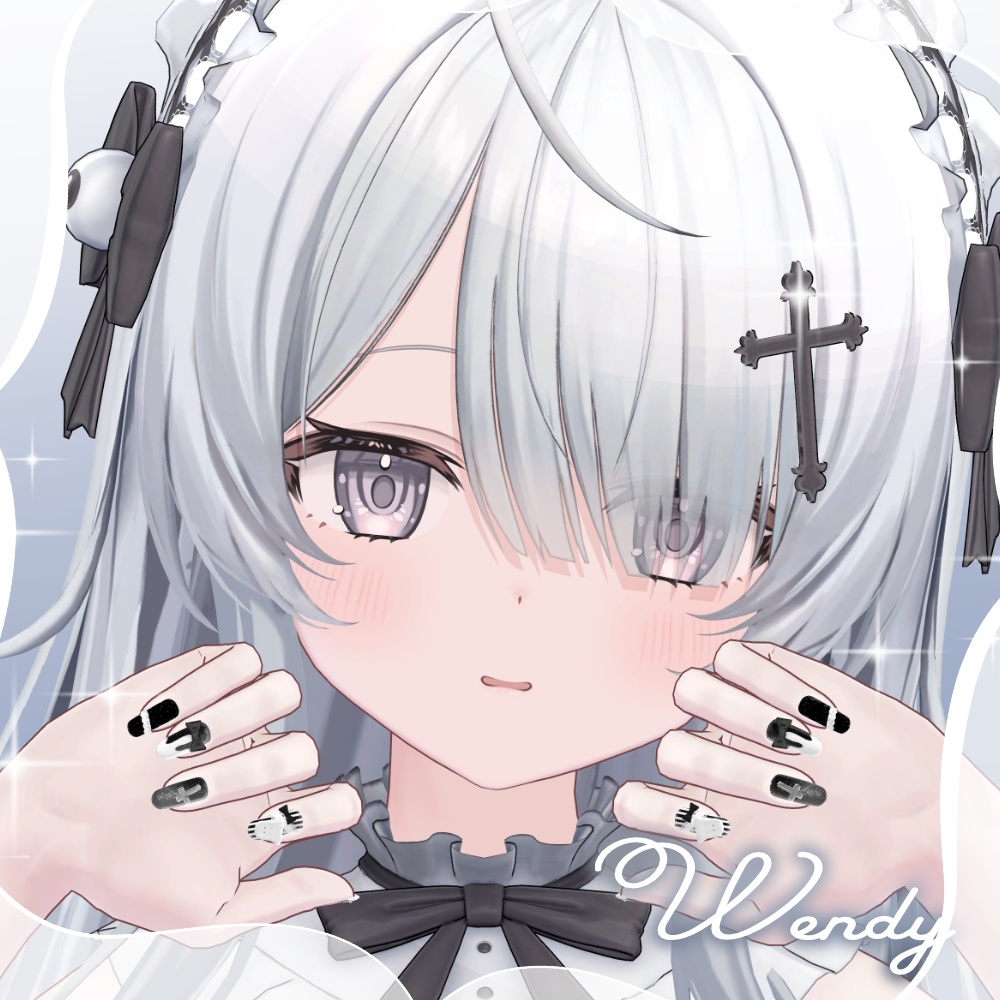 【~5/30 対応記念SALE】obake nail 【4アバター対応】
