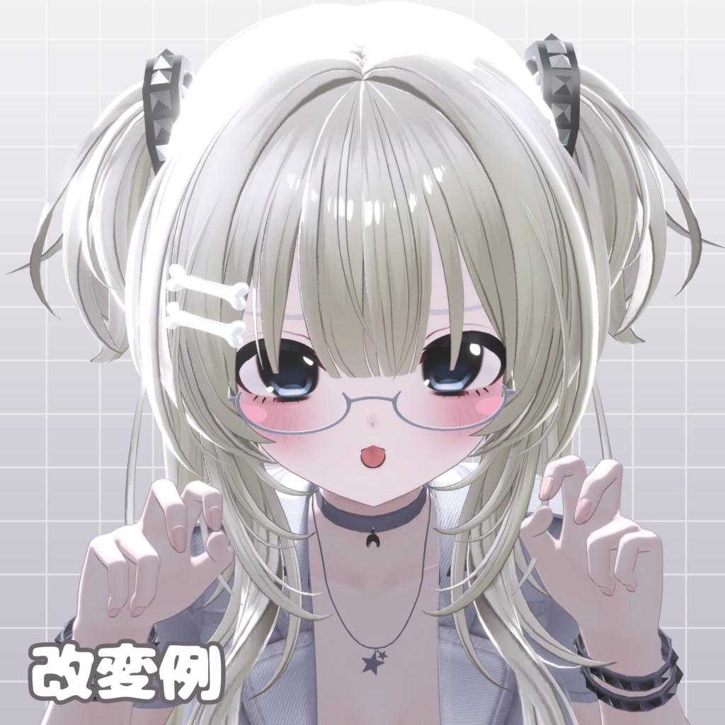 【一部無料】Twilight sick love Eye&MakeUP Texture 【リナシータ専用】blendshape,EyeBrow mask付