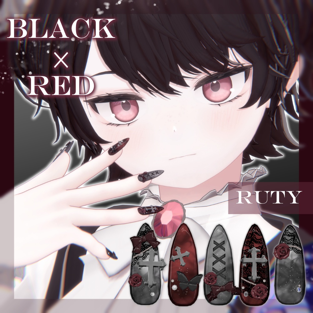 SALE🤍GraveRose nail【24アバター対応】