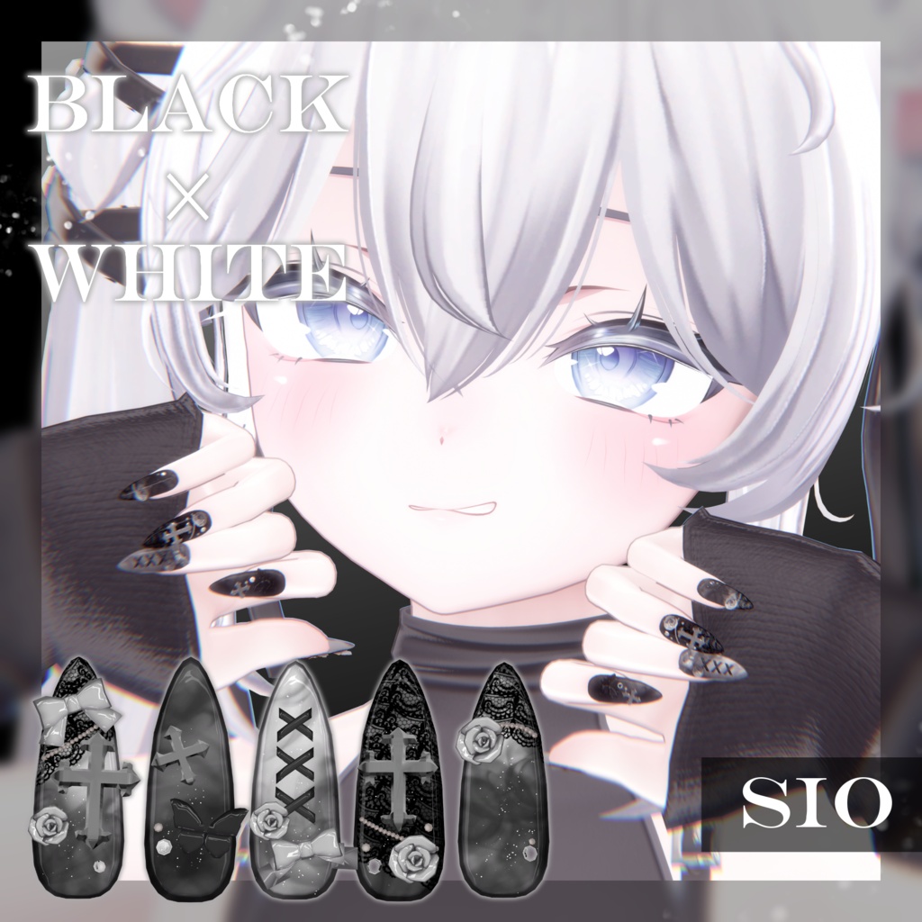 SALE🤍GraveRose nail【23アバター対応】