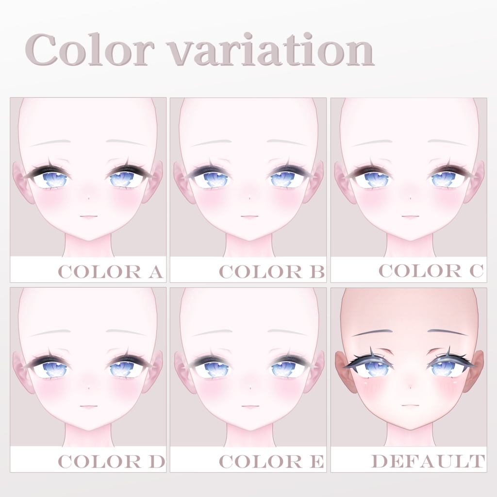 ~ SALE🤍Makeup Texture 5color【Sio】