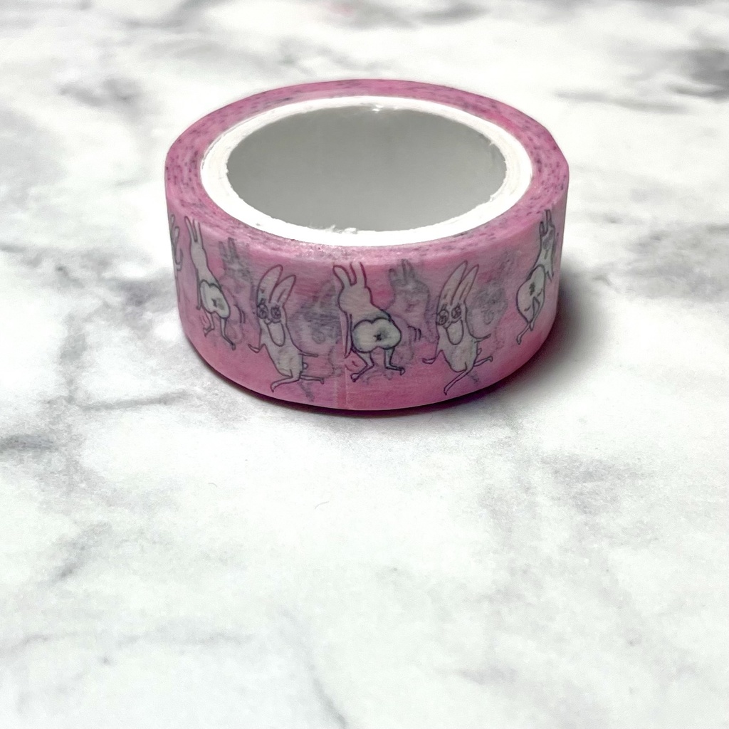 マスキングテープ(ぶっとびウサヂ)