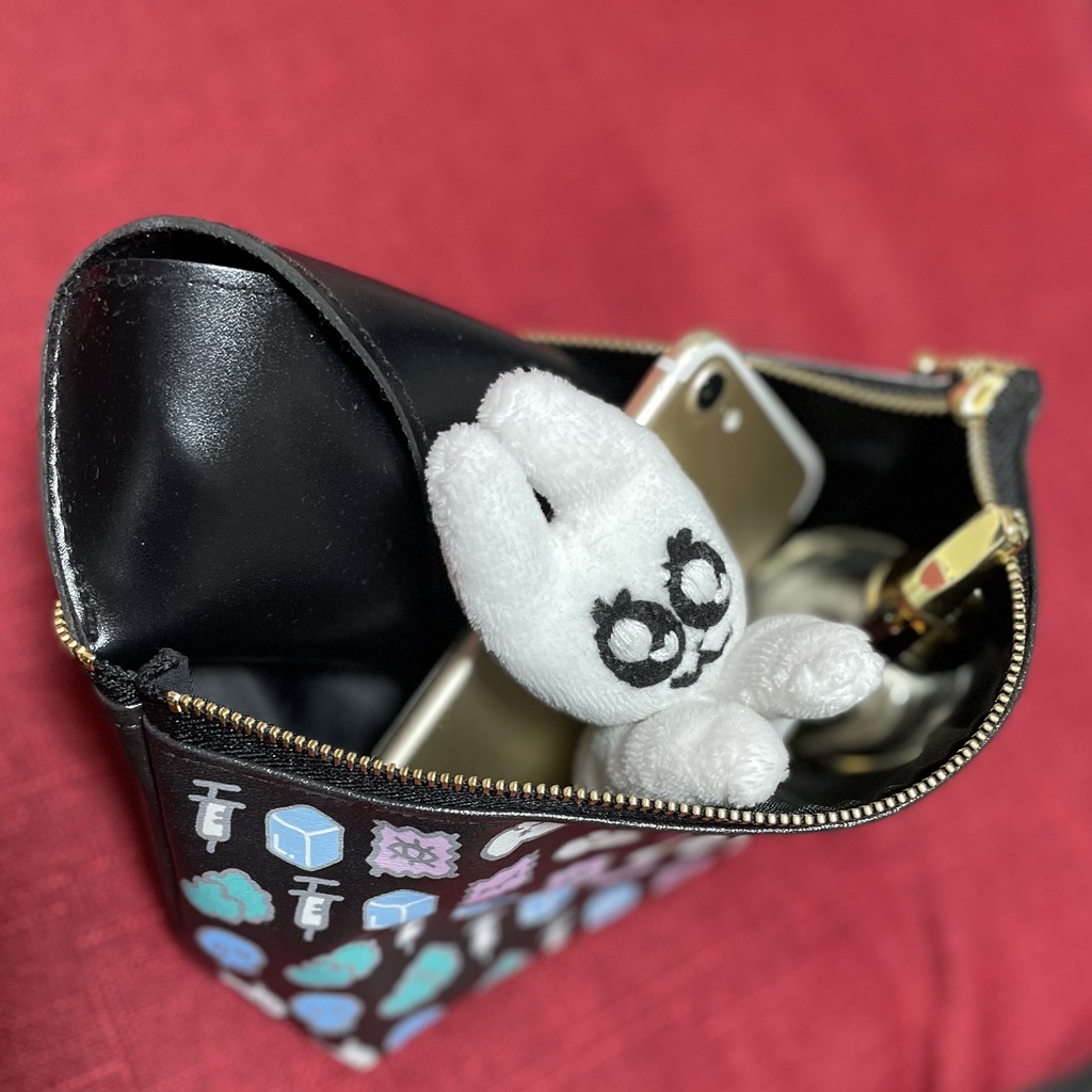 ぶちぎまりポーチ