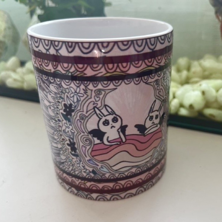 マグカップ(物憂げウサヂ)