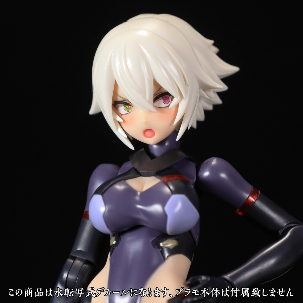 1/12スケール美少女プラモデル汎用アイデカール「巴(ともえ)」