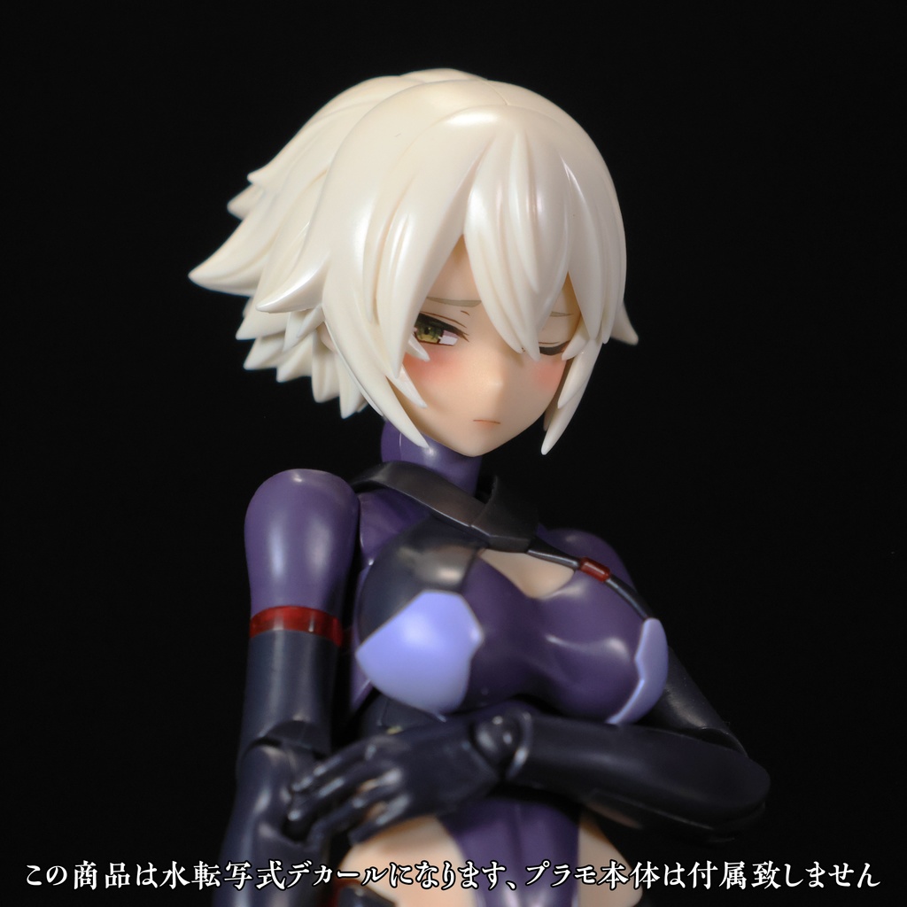 1/12スケール美少女プラモデル汎用アイデカール「巴(ともえ)」