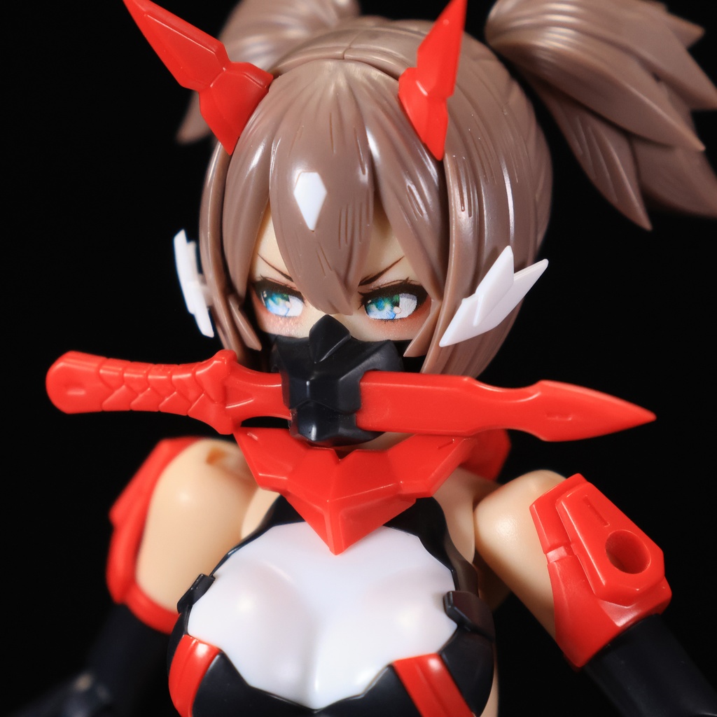 1/12スケール美少女プラモデル汎用アイデカール「赤影(せきえい)」