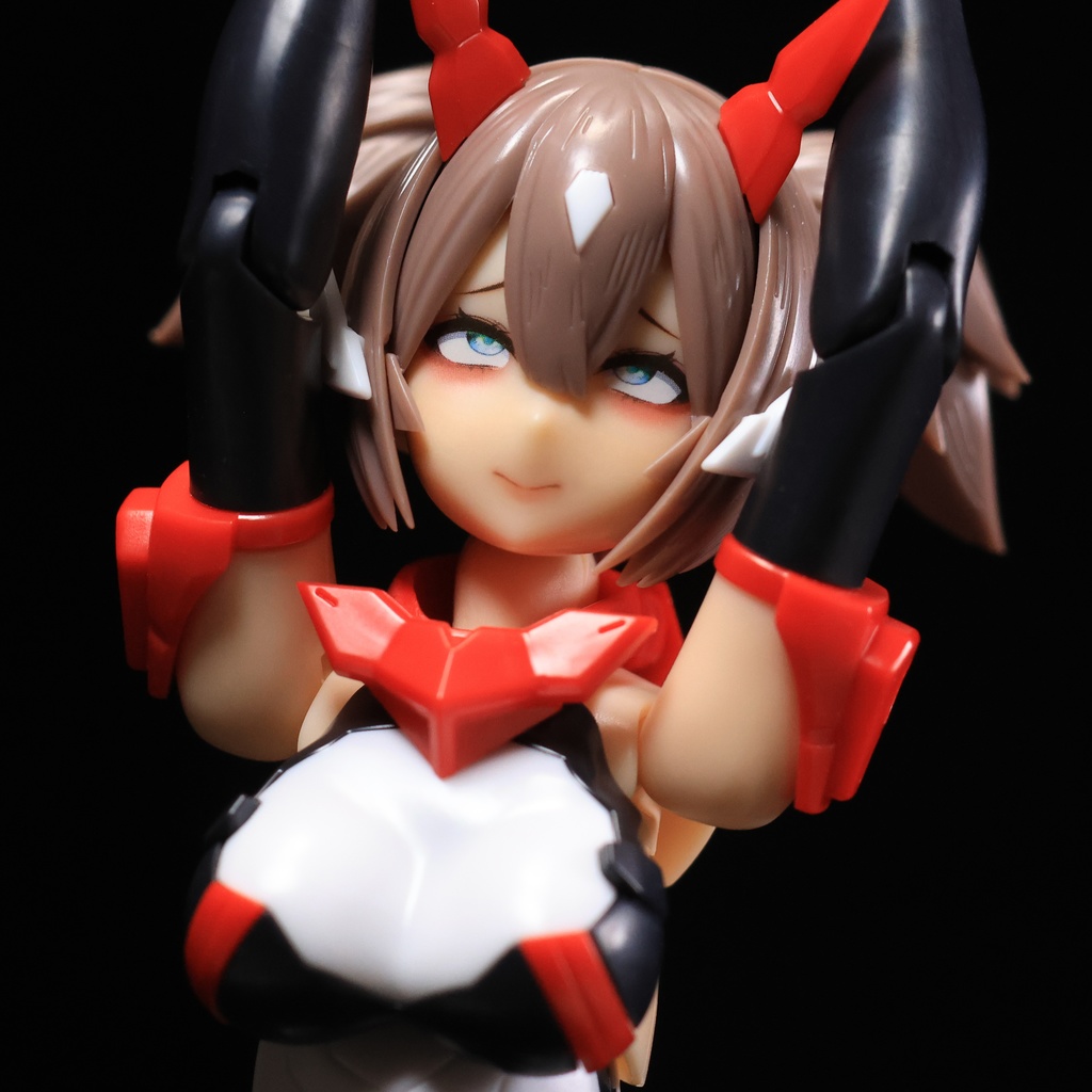 1/12スケール美少女プラモデル汎用アイデカール「赤影(せきえい)」