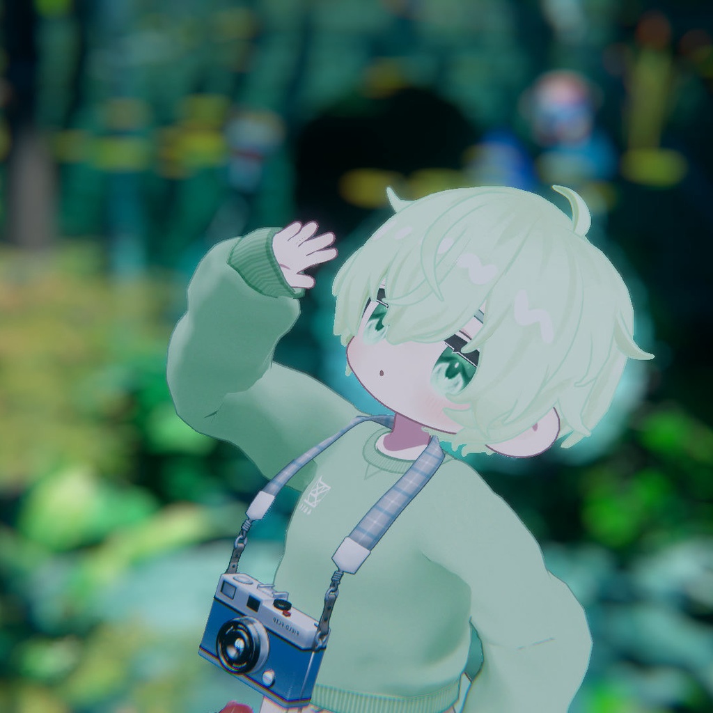 【14アバター対応】シンプルアイ【15色/15color】