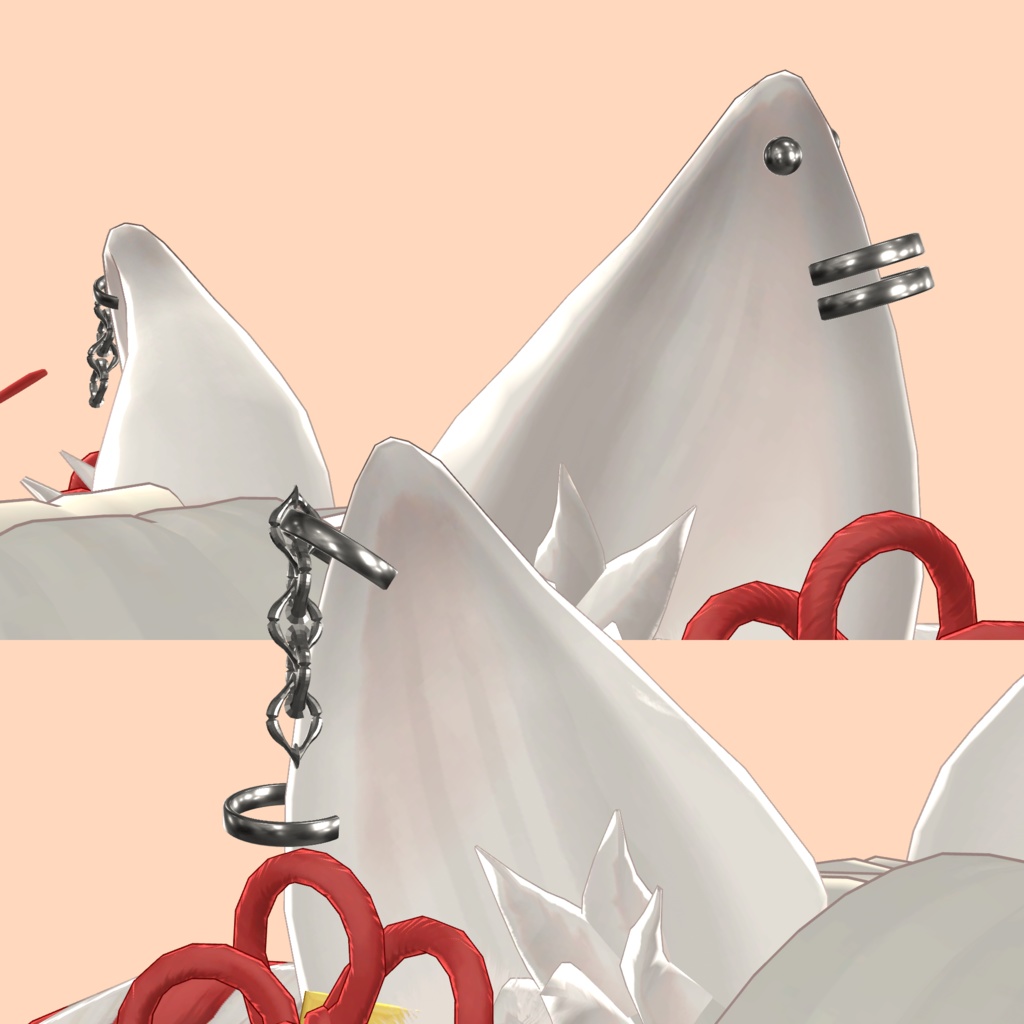 【無料/free】きゅうこちゃんのピアス