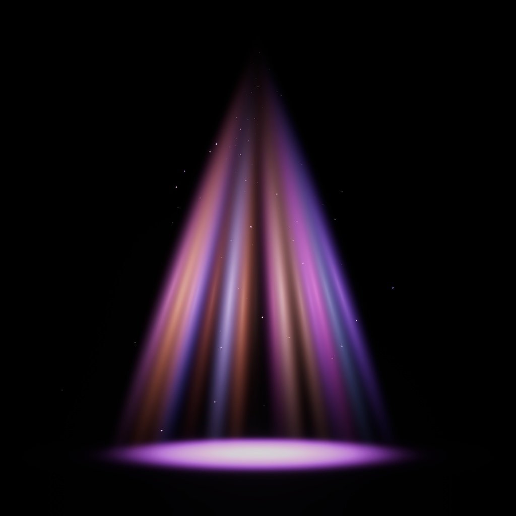 Unity/VRChat Spotlight Particle