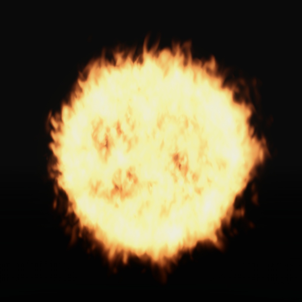 Fire Particles / 火のパーティクル