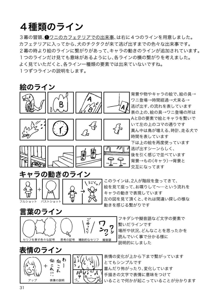 瞳の中の世界【シナリオ付き漫画技法書/冊子版】