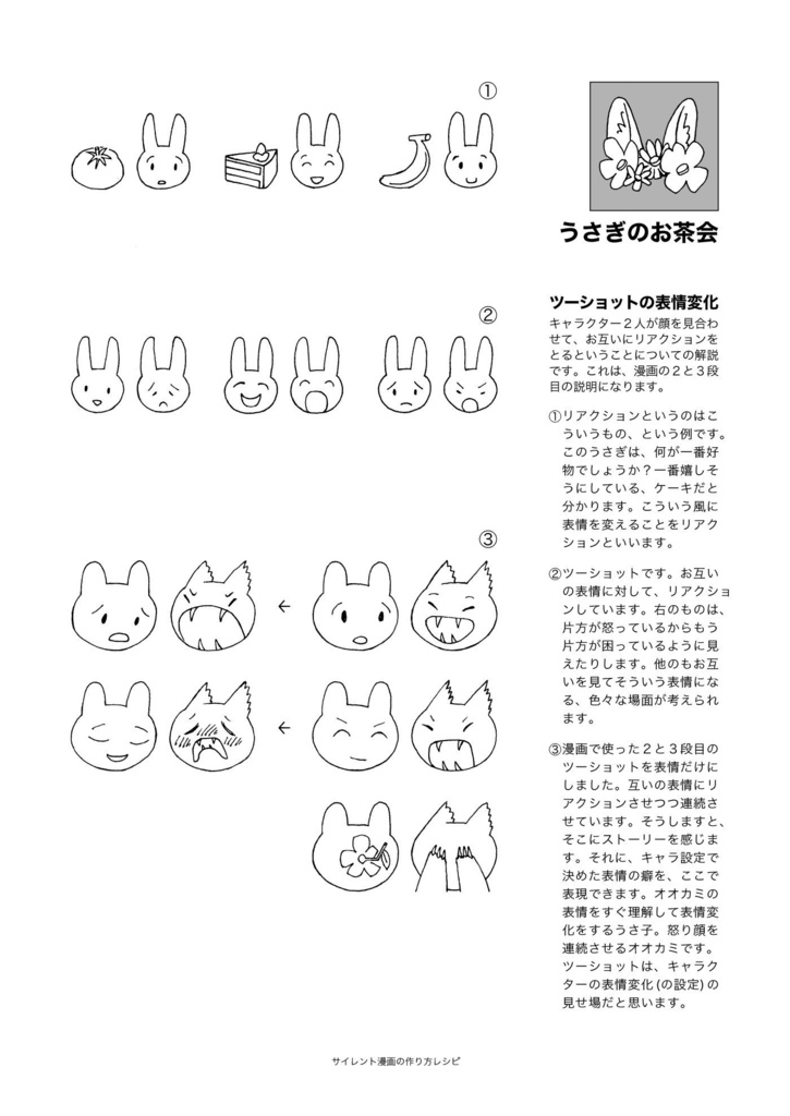 キャラの表情変化を全部のコマに入れる!【この漫画の描き方説明します】