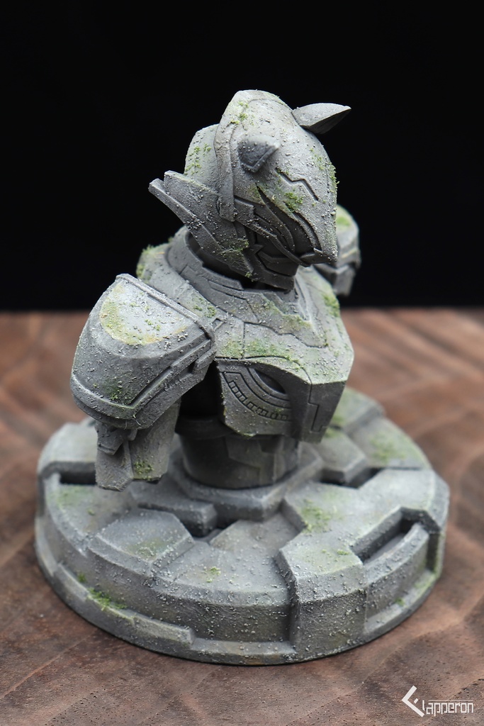 【受注販売】装天狐紳ファイナリオン 胸像フィギュア 石像風【Fl-S UNITED FRONT】