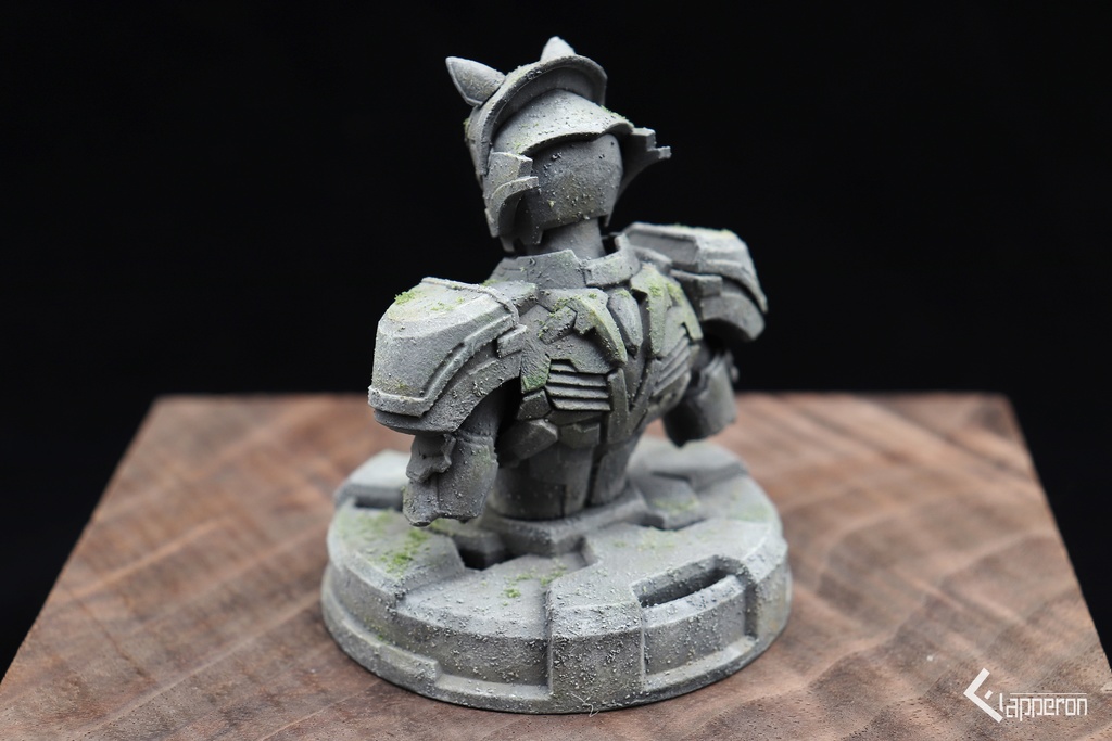 【受注販売】装天狐紳ファイナリオン 胸像フィギュア 石像風【Fl-S UNITED FRONT】