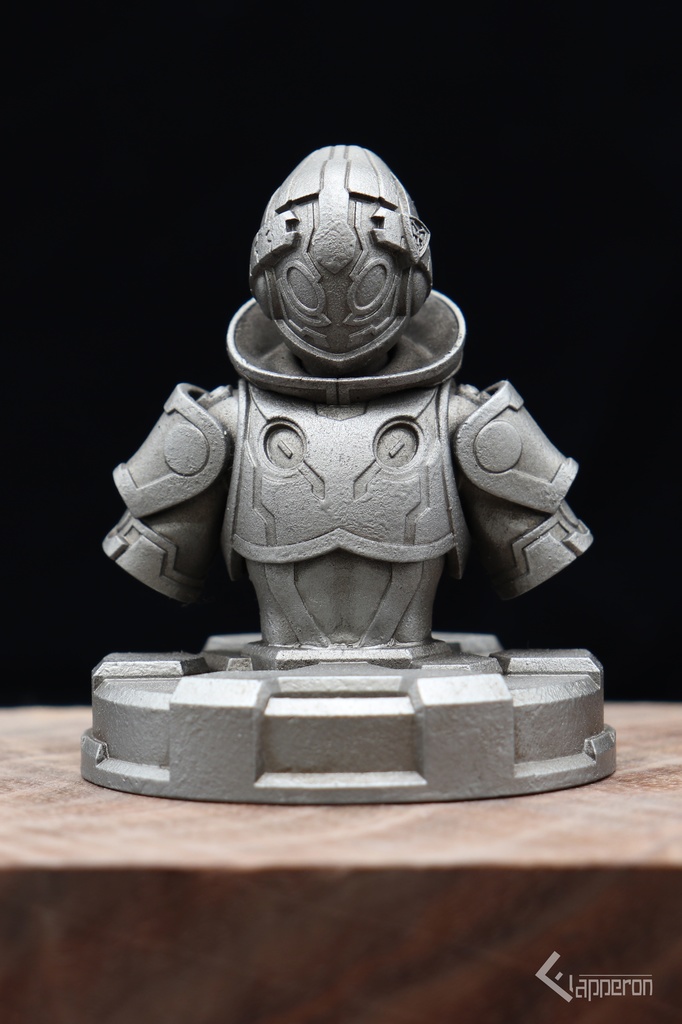 【受注販売】音魂忍者エルビート 胸像フィギュア 鋳鉄風【Fl-S UNITED FRONT】