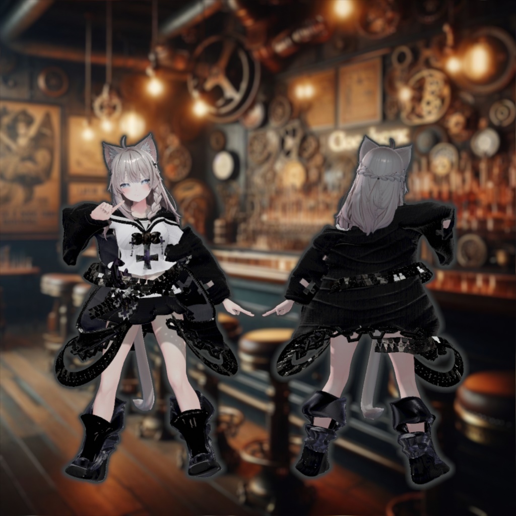 【14アバター対応!/ギミック付き!】殴り魔法使い STR+999